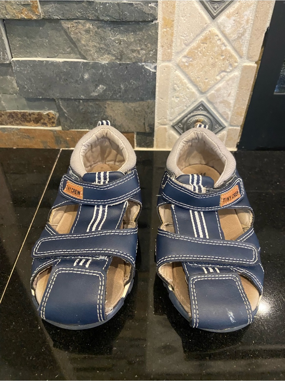 H&M Navy Blue Toddlers' Closed-Toe Sandals